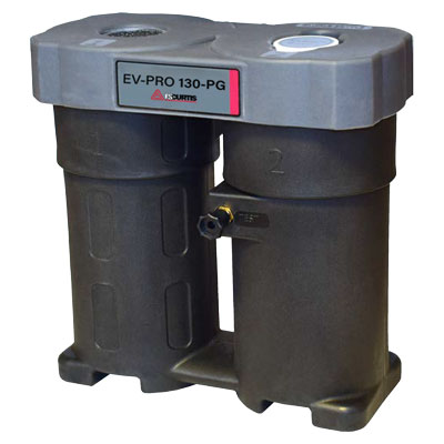FS Curtis EV Pro condensate oil water separator. Model EV-PRO 130 shown.
